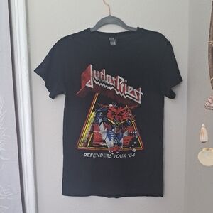 Womens Black Graphic T-Shirt